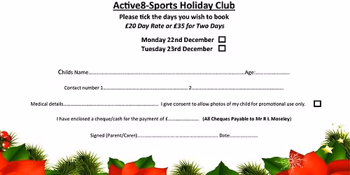 Christmas Holiday Sports Camp
