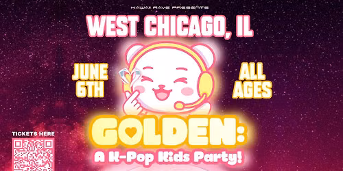 GOLDEN: A K-Pop Kids Party, live in West Chicago at The WC Social Club!