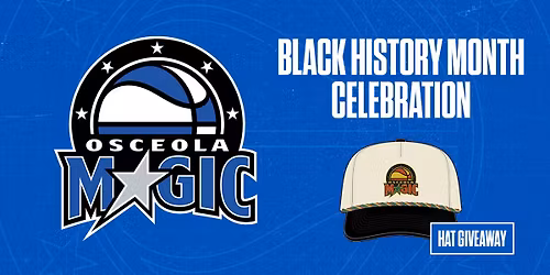Osceola Magic - Black History Month Celebration + Hat Giveaway!