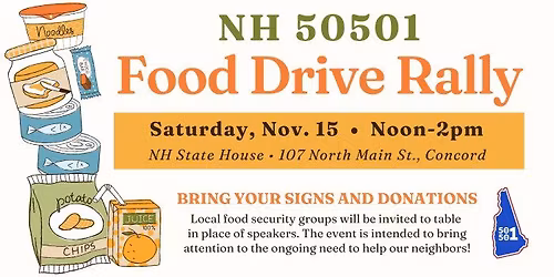 Food Drive Rally