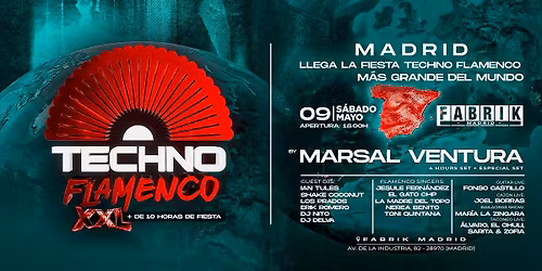 TECHNO FLAMENCO XXL en FABRIK