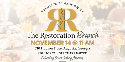 The Restoration Brunch: Gratitude The Game Changer
