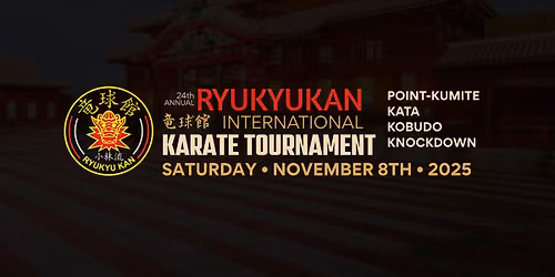 Karate Tournament: 24th Annual Ryukyukan, Dixon