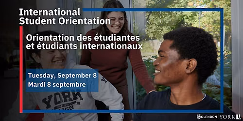 Glendon International Student Orientation Day 2026