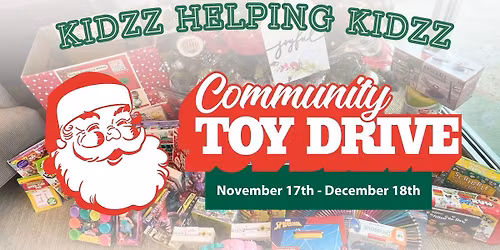 Kidzz Helping Kidzz Toy Drive