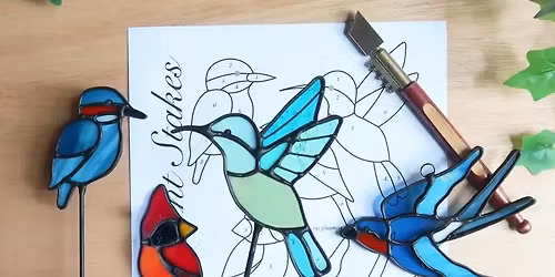 Stained Glass Garden and Plant Stakes