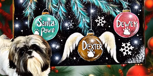 Santa Paws Family Day Painting