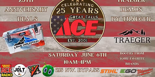 Celebrating 25 Years of Great Falls Ace