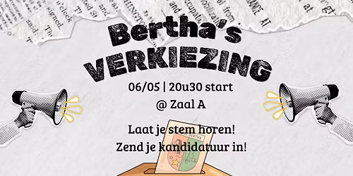 Verkiezingen Home Bertha