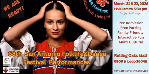San Antonio Dance Festival - Saturday at Jo Long Theatre
