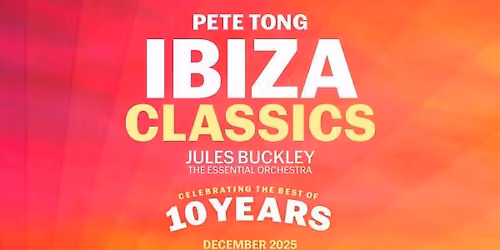 Classic Ibiza Sheffield Tickets