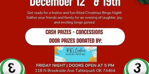 December Christmas Bingo!