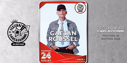 Ga\u00ebtan Roussel - Festival de Carcassonne 2026