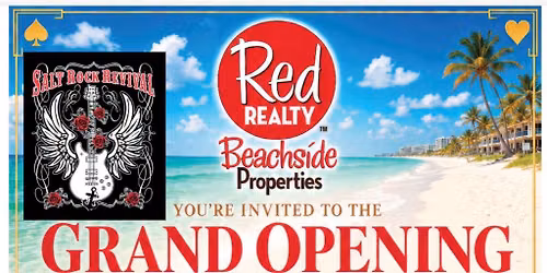 Red Realty Beachside Properties Ribbon Cutting