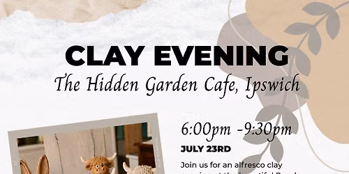 Clay Highland Cattle or Hare Workshop