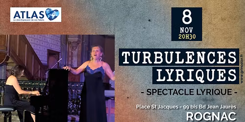 TURBULENCES LYRIQUES