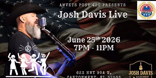 AMVETs Post 420 Ladies NIght | Josh Davis Live