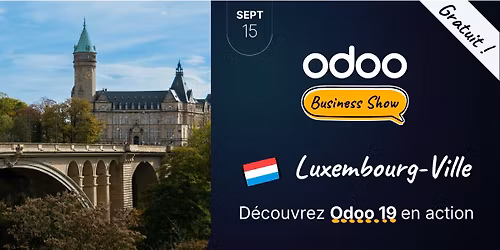 Odoo Business Show Luxembourg-Ville