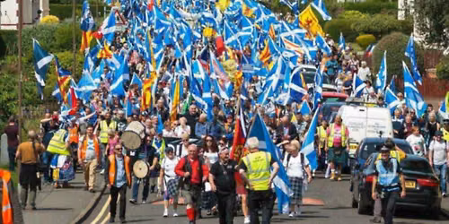 MARCH FOR INDEPENDENCE - STIRLING 
