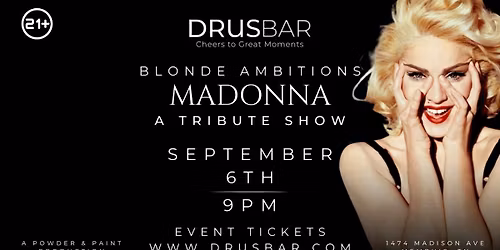 Blonde Ambition - The Madonna Tribute at Dallas Arboretum