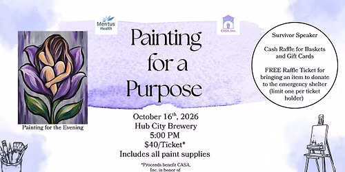 Painting for a Purpose: A DVAM Paint Night