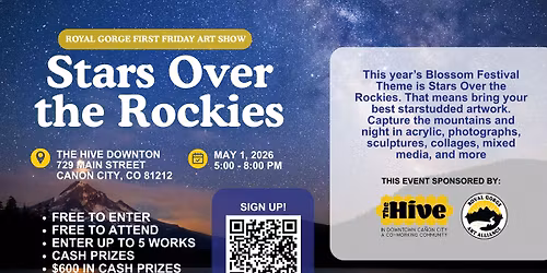 Stars Over the Rockies | First Friday Art Show Series