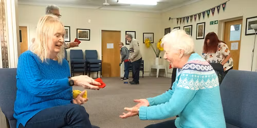 Chair exercise class