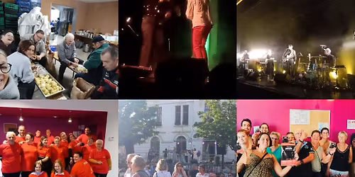 FETE PATRONALE, TRADITIONNEL BOEUF A LA BROCHE