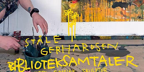 Utstillings\u00e5pning: St\u00e5le Gerhardsen - BIBLIOTEKSAMTALER