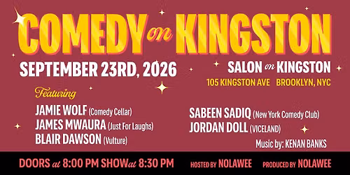 Comedy On Kingston (Stand-Up Comedy in Crown Heights, Brooklyn)