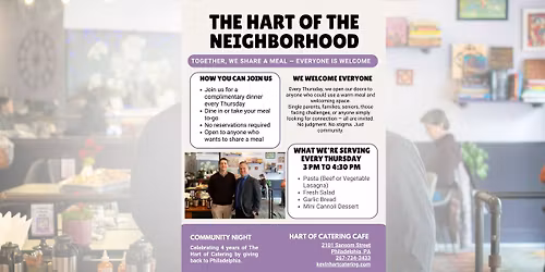 The Hart of the Neighborhood \ud83d\udc9c\ud83c\udf7d\ufe0f