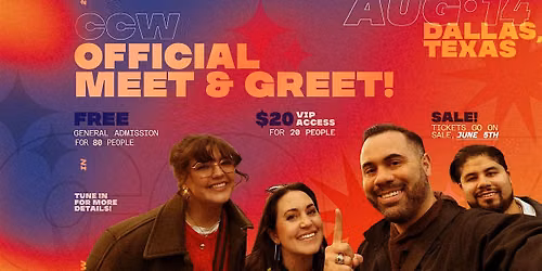 CCW Meet & Greet - 4th Year Anniversary