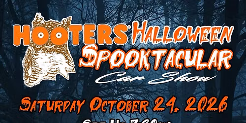 Hooters Halloween Spooktacular Car Show 2026