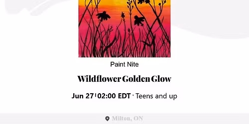 Paint Nite at Boston Pizza Milton!