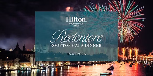 Redentore 2026 | Rooftop Gala Dinner