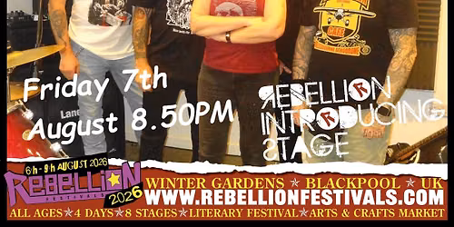 Tomorrow Burns Rebellion 2026 Introducing Stage