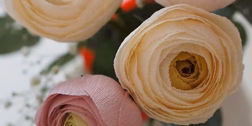 Atelier : Renoncule en papier