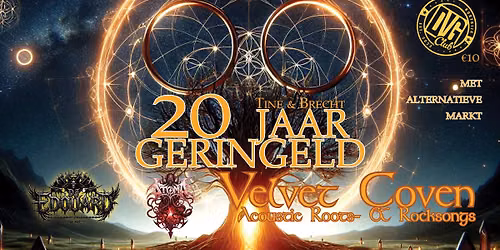 20 jaar geringeld - met Velvet Coven \/ DJ Edouard \/ ST\u00d8MA \/ Alternatieve markt