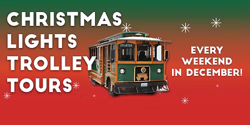 Downtown Graham Christmas Lights Trolley Tours
