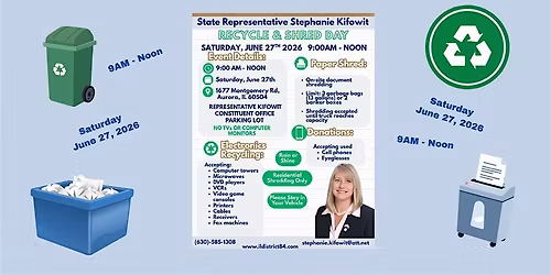 Annual Shred & Recycle Event 2026