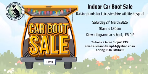 LWH Indoor Car Boot Sale