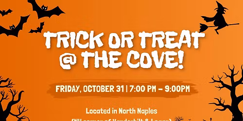 Trick or Treat @ The Cove!