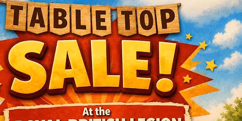 Table Top Sale