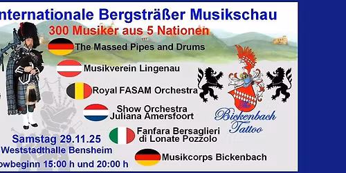 6. Bickenbach Tattoo - Bergstr\u00e4sser Musikshow