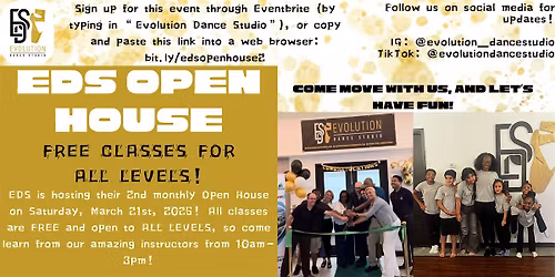 Evolution Dance Studio Open House