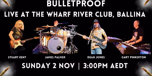Bulletproof at The Wharf River Club
