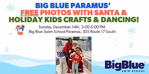 FREE Photos with Santa & Holiday Kids Crafts & Dancing