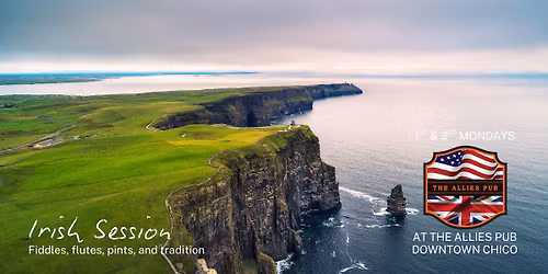 Traditional Irish Session at The Allies Pub | Fiddles, flutes, pints, and tradition \u2618\ufe0f