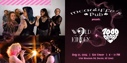 McAuliffe's Pub presents 7000apart + Would You Kindly?