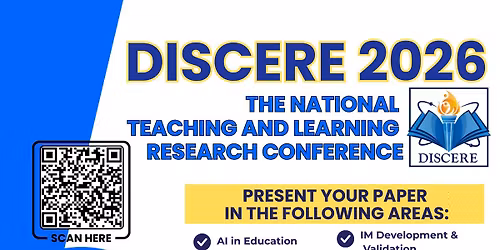 DISCERE 2026: The National Teaching and Learning Research Conference